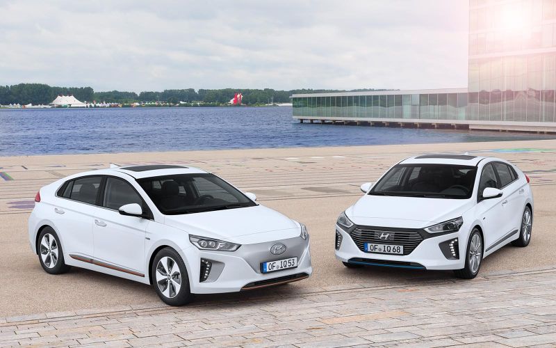 Die neuen Ioniq-Modelle von Hyundai