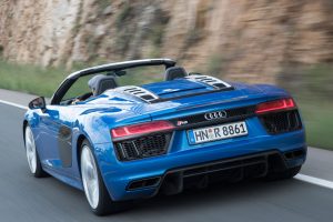 Impressionen von der Audi R8 Spyder Probefahrt ©AUDI AG