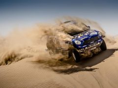 Dubai International Baja 2017 – MINI feiert einen dritten Platz.